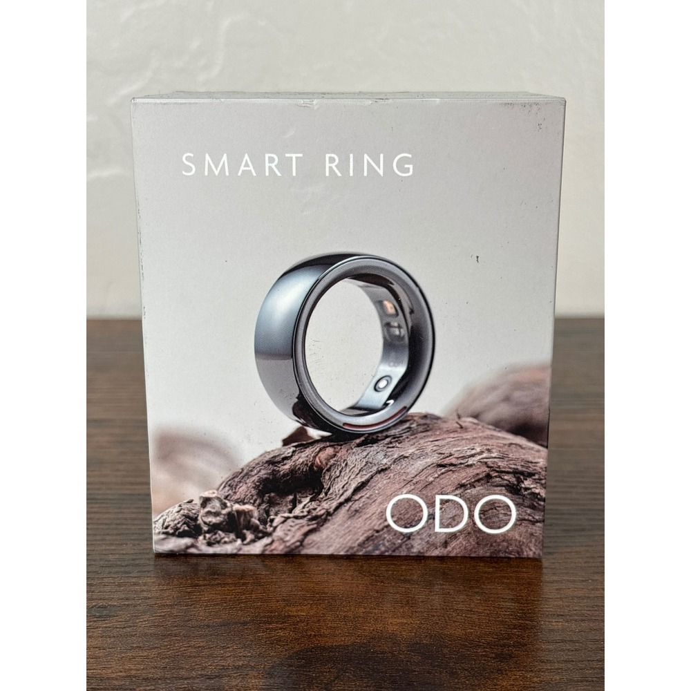 ODO Smart Ring Black Size 13 Health Fitness Sleep Tracker Heart‎ Rate 5ATM New